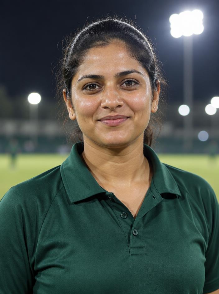 Priya Sharma, captain of Green Strikers