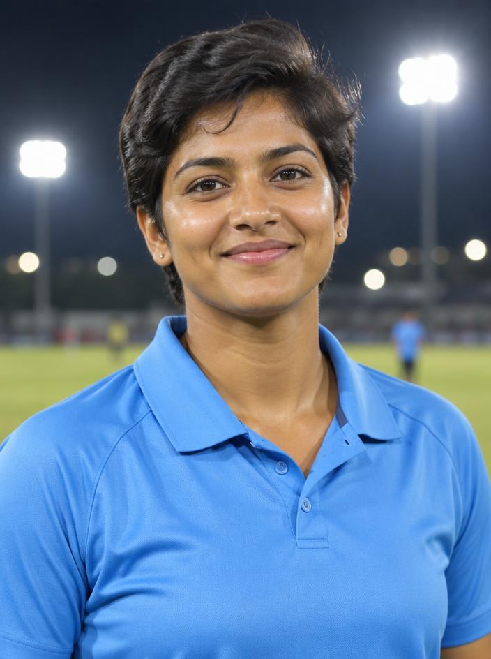 Aisha Rahman, captain of Sky Queens